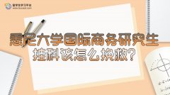 悉尼大学国际商务研究生挂科该怎么挽救?