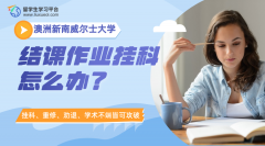 新南威尔士大学结课作业挂科怎么办?