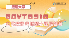 悉尼大学GOVT6316公共政策分析硕士课程辅导