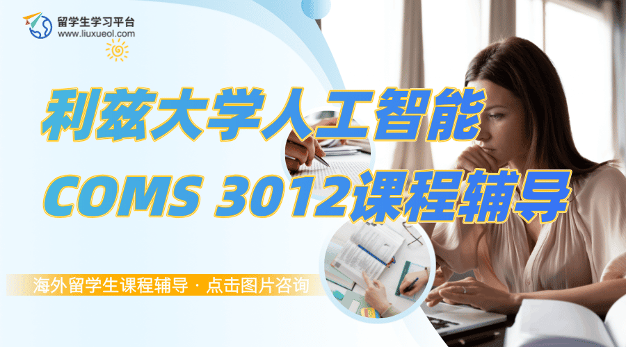 利兹大学人工智能COMS 3012课程辅导