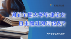 谢菲尔德大学毕业论文查重飘红如何修改?