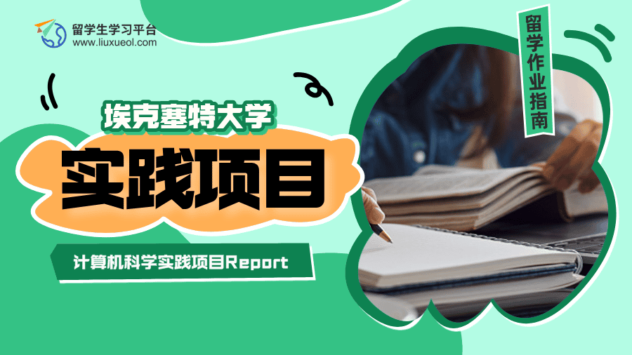 埃克塞特大学计算机科学实践项目Report该怎么写?