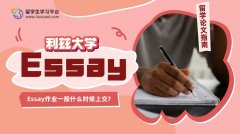 利兹大学Essay作业一般什么时候上交?