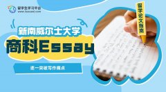 新南威尔士大学商科Essay辅导，逐一突破写作痛点